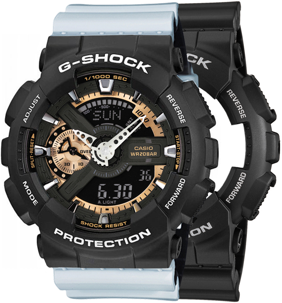 G-SHOCK SET GA-110RG-1AER + BEZEL 10508136 + PASEK 10527469