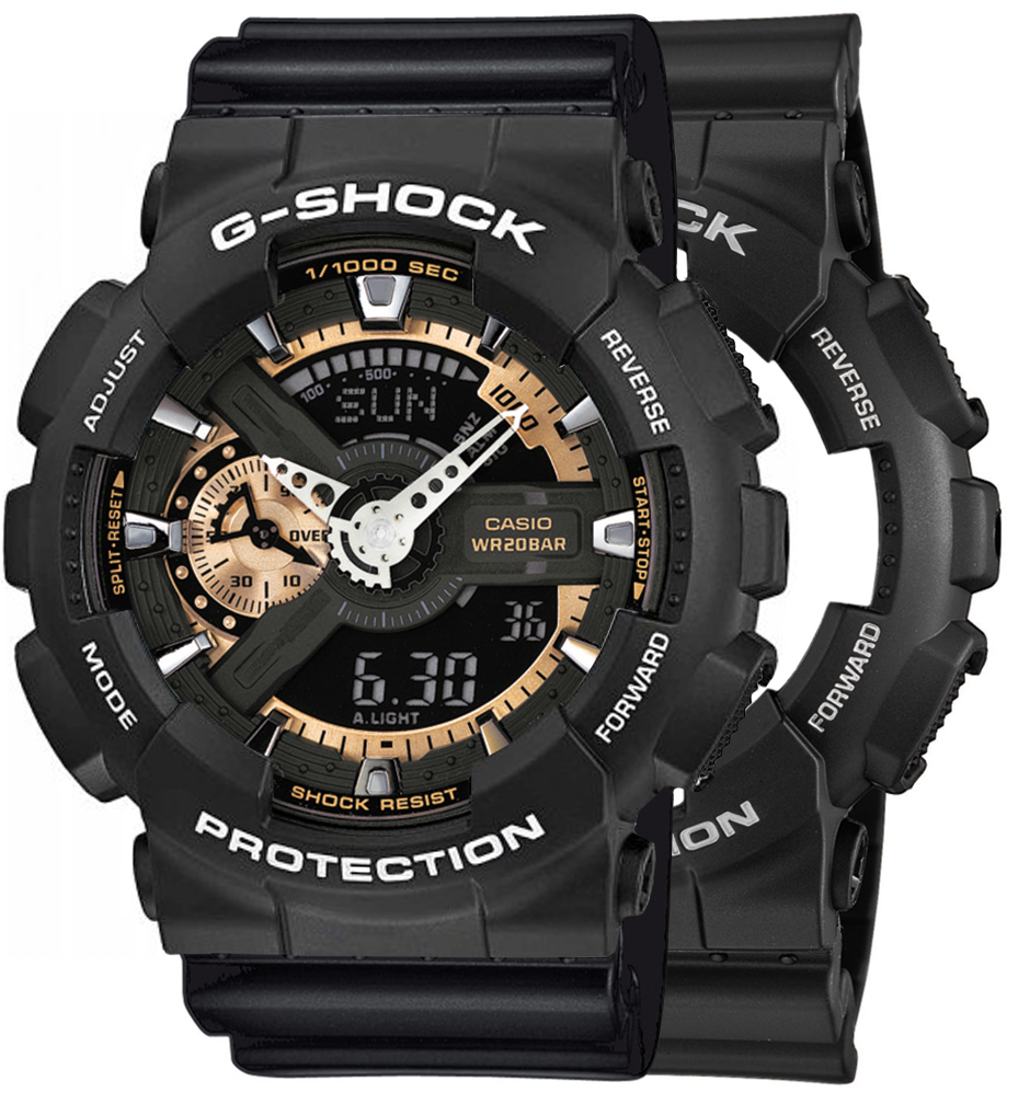 G-SHOCK SET GA-110RG-1AER + BEZEL 10508136 + PASEK 10536683