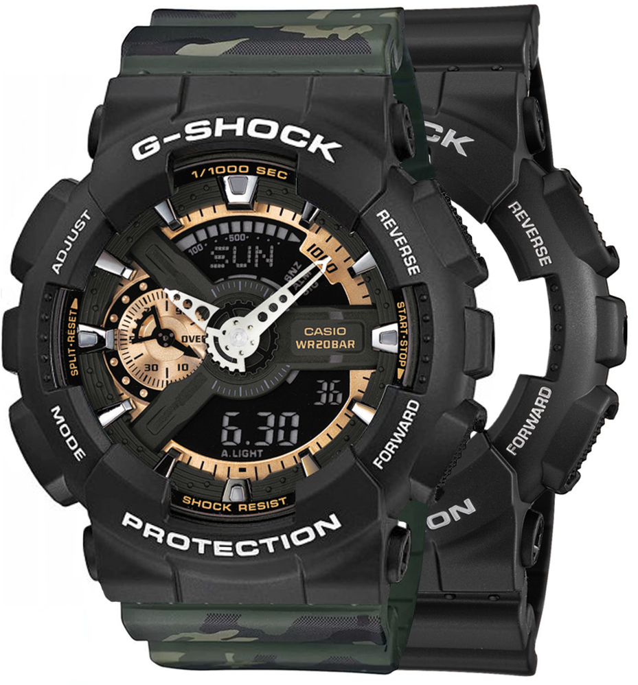 G-SHOCK SET GA-110RG-1AER + BEZEL 10508136 + PASEK 10561429