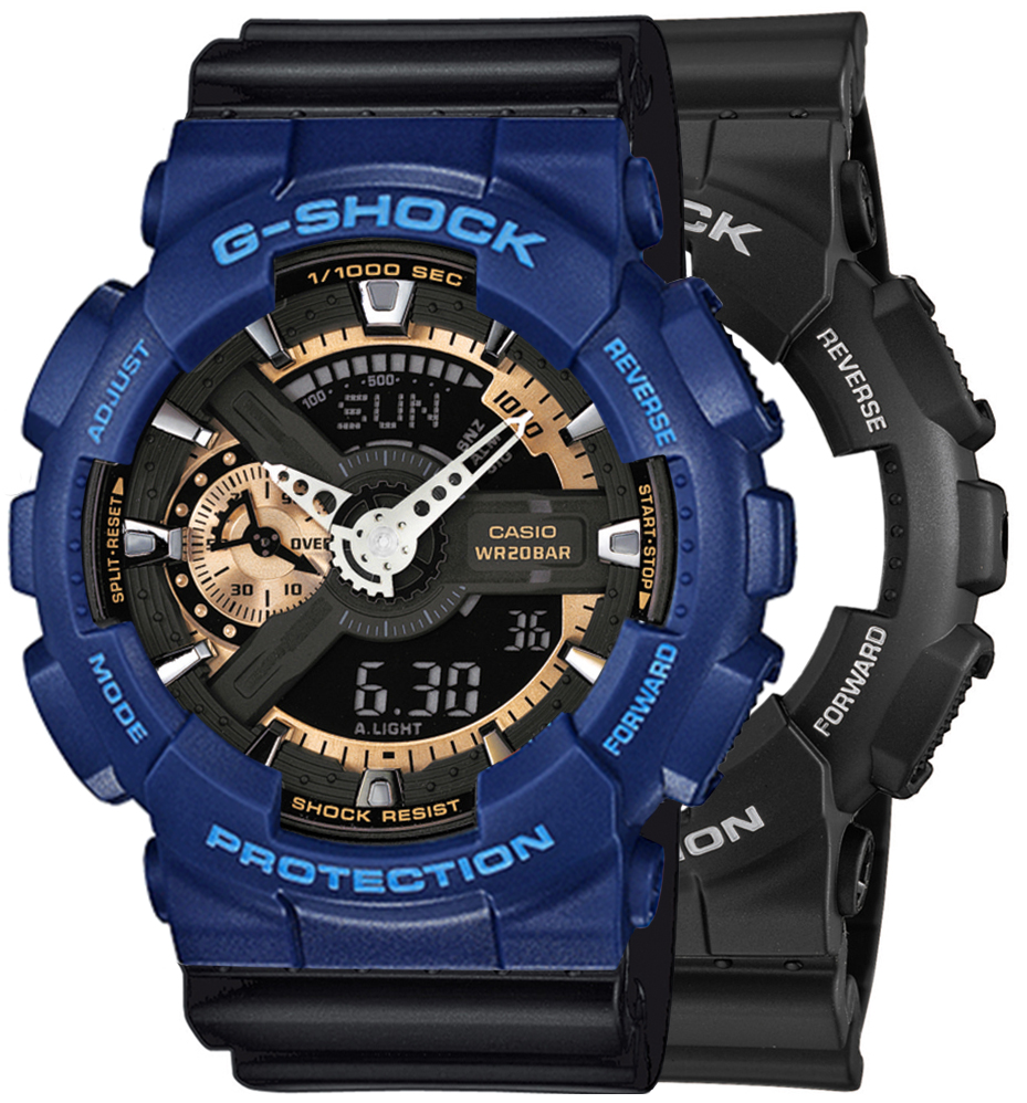 G-SHOCK SET GA-110RG-1AER + BEZEL 10527398 + PASEK 10347688