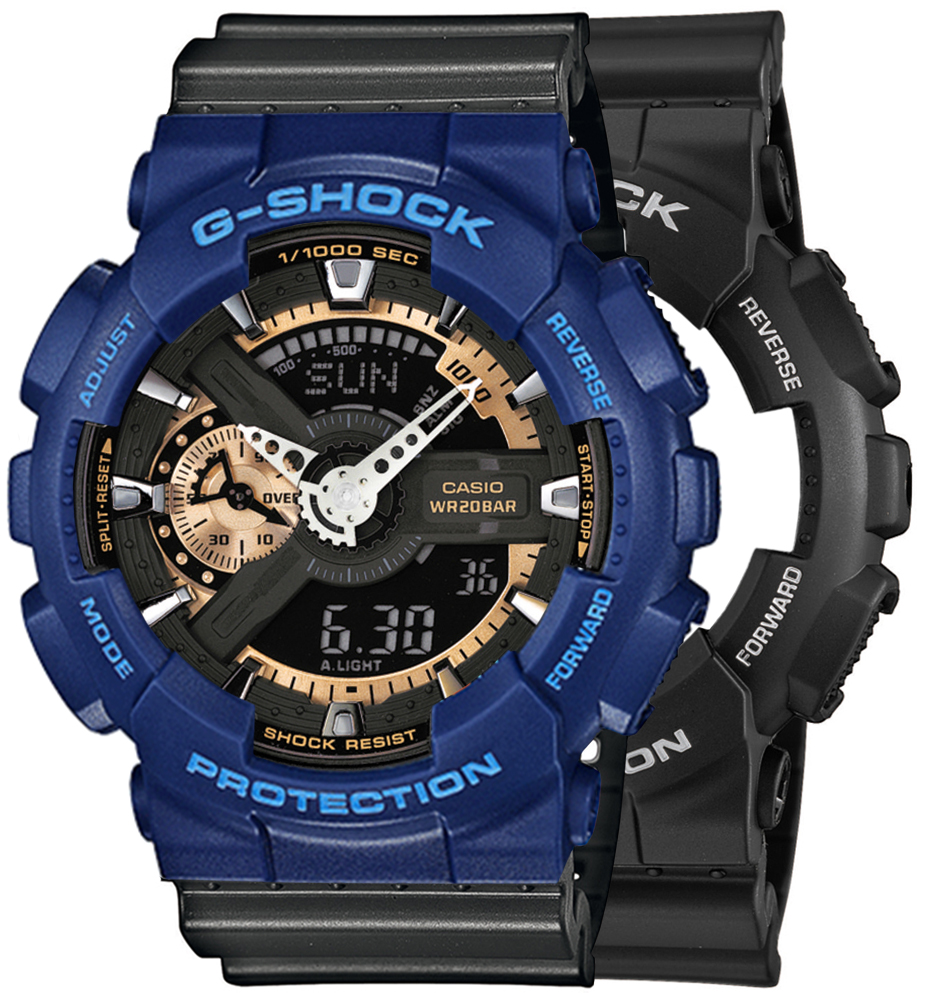 G-SHOCK SET GA-110RG-1AER + BEZEL 10527398 + PASEK 10467764