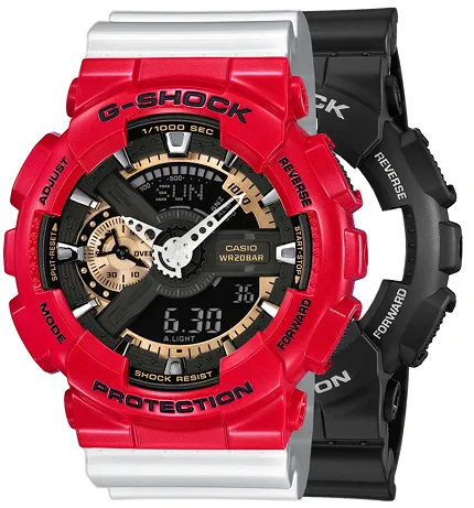 Casio SET GA-110RG-1AER + BEZEL 10557822 + PASEK 10347710 - zdjęcie 1