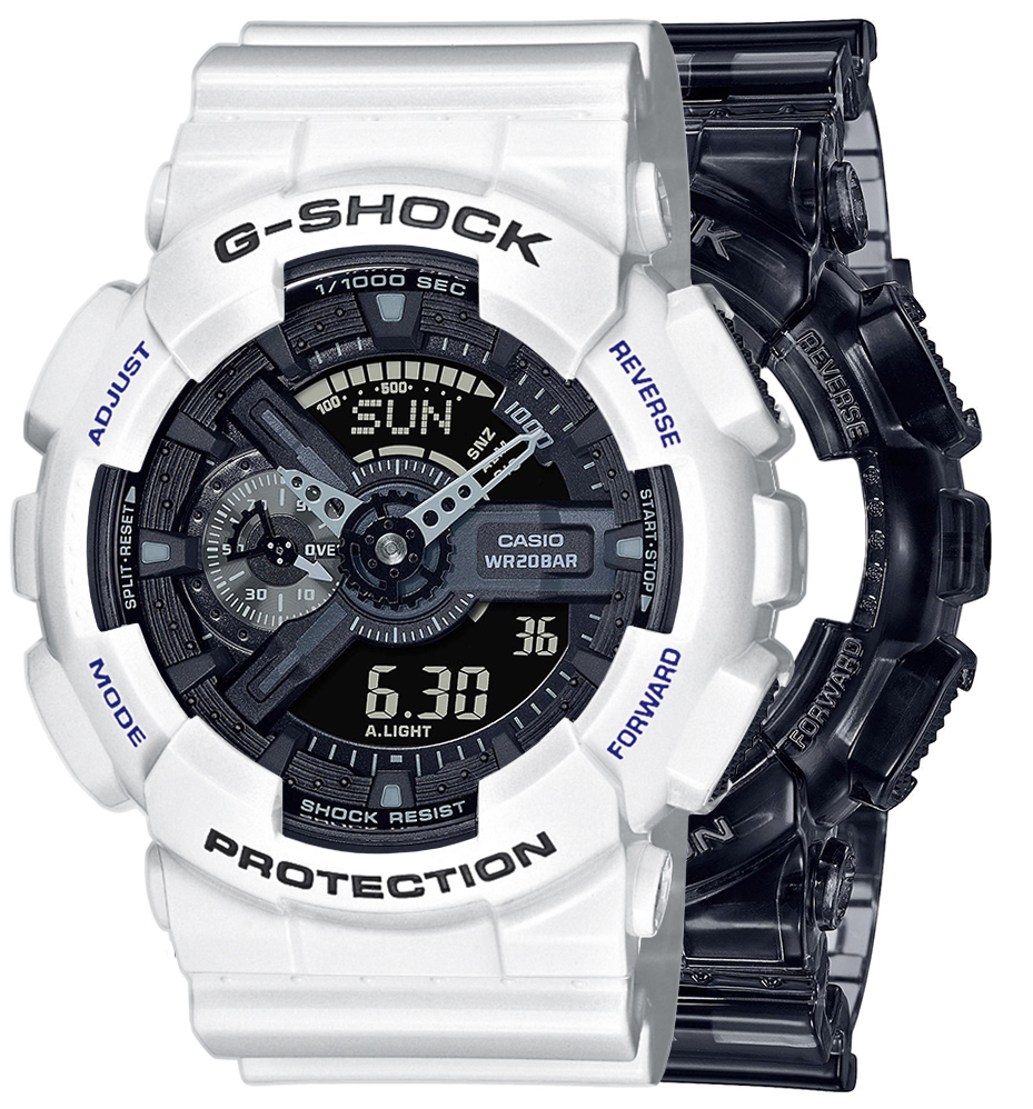 G-SHOCK SET GA-110SKE-8AER + BEZEL 10347600 + PASEK 10347710