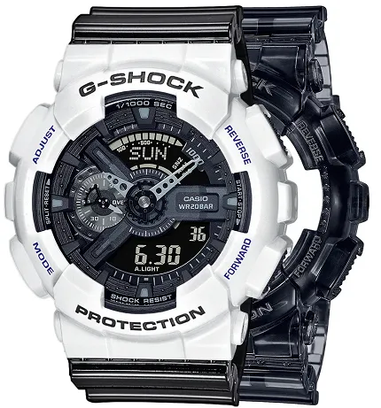 Casio SET GA-110SKE-8AER + BEZEL 10347600 + PASEK 10378391 - zdjęcie 1