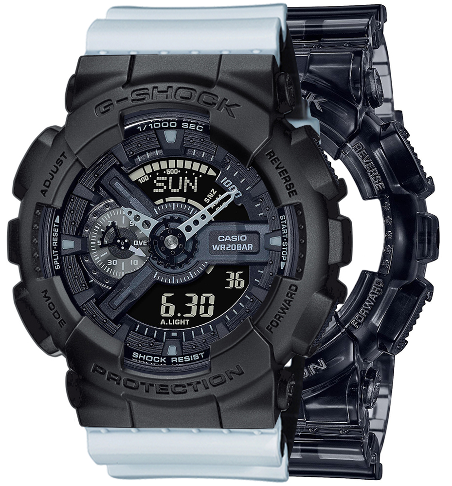 G-SHOCK SET GA-110SKE-8AER + BEZEL 10358741 + PASEK 10527469