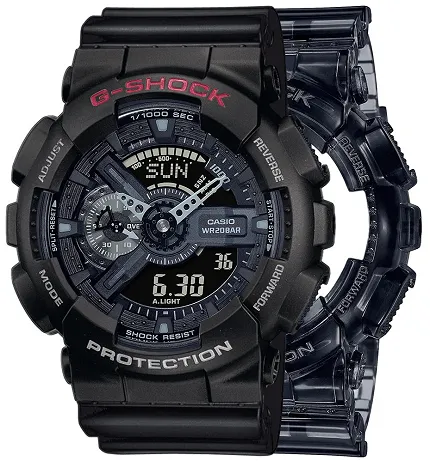 Casio SET GA-110SKE-8AER + BEZEL 10378531 + PASEK 10347688 - zdjęcie 1