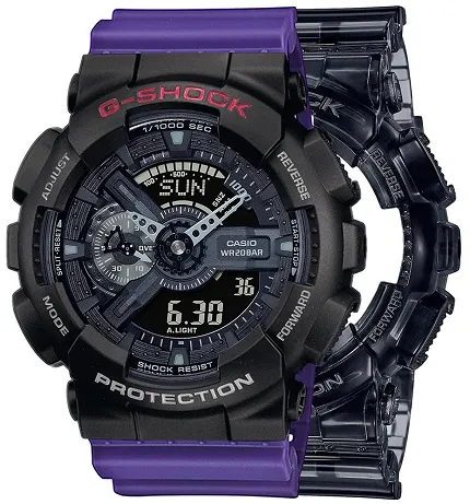 Casio SET GA-110SKE-8AER + BEZEL 10378531 + PASEK 10498156 - zdjęcie 1