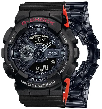 Casio SET GA-110SKE-8AER + BEZEL 10378531 + PASEK 10577142 - zdjęcie 1