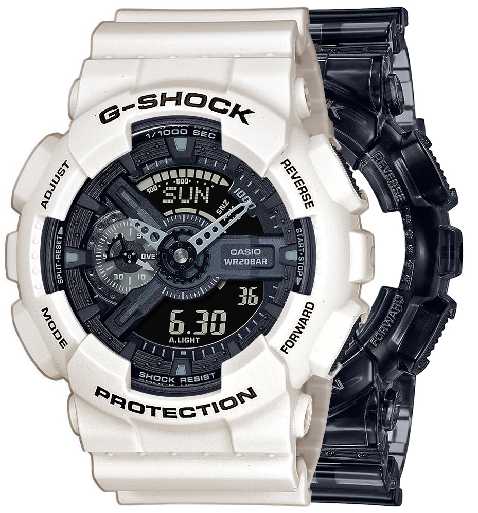 G-SHOCK SET GA-110SKE-8AER + BEZEL 10395292 + PASEK 10395227
