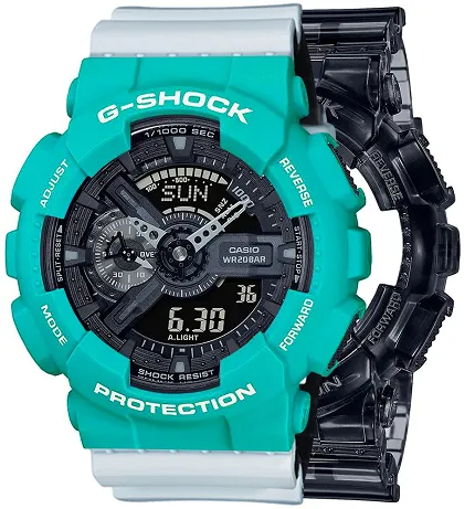 Casio SET GA-110SKE-8AER + BEZEL 10410475 + PASEK 10527469 - zdjęcie 1