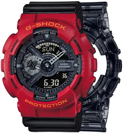 Casio SET GA-110SKE-8AER + BEZEL 10441433 + PASEK 10536683 - zdjęcie 1