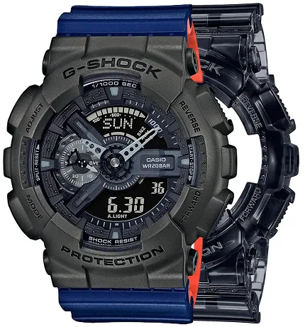 Casio SET GA-110SKE-8AER + BEZEL 10467795 + PASEK 10527467 - zdjęcie 1