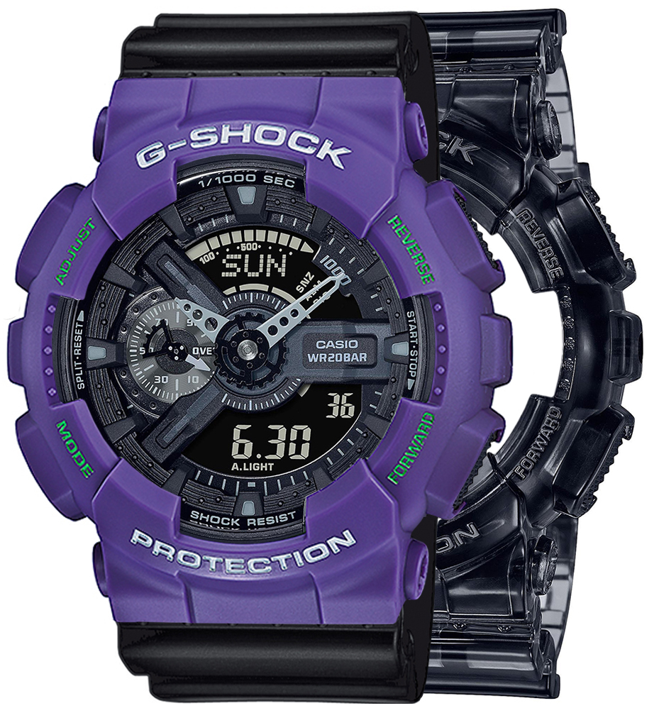 G-SHOCK SET GA-110SKE-8AER + BEZEL 10498250 + PASEK 10347688