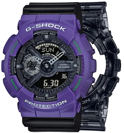Casio SET GA-110SKE-8AER + BEZEL 10498250 + PASEK 10347688 - zdjęcie 1