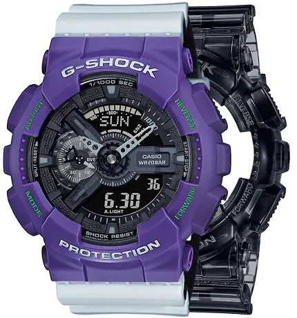 Casio SET GA-110SKE-8AER + BEZEL 10498250 + PASEK 10527469 - zdjęcie 1