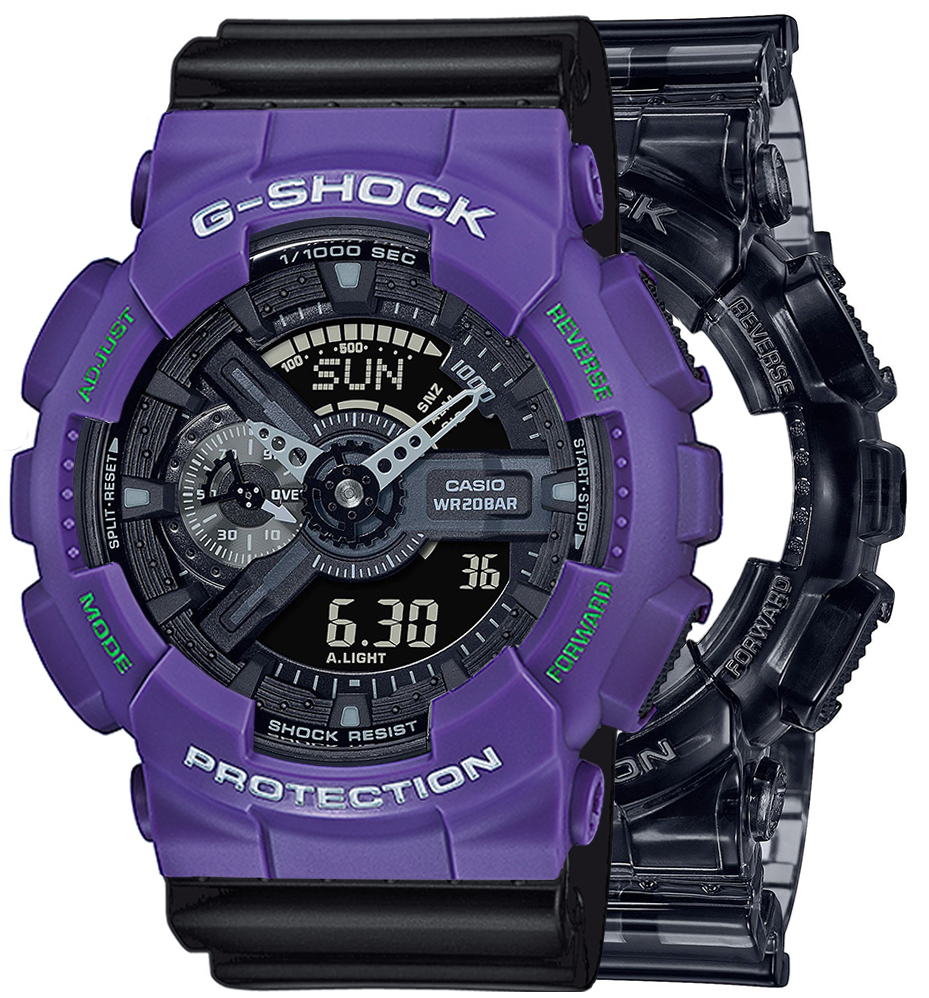 G-SHOCK SET GA-110SKE-8AER + BEZEL 10498250 + PASEK 10536683