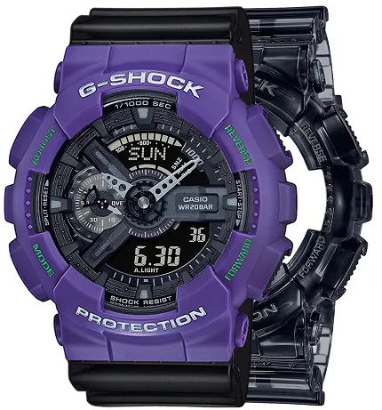 Casio SET GA-110SKE-8AER + BEZEL 10498250 + PASEK 10536683 - zdjęcie 1