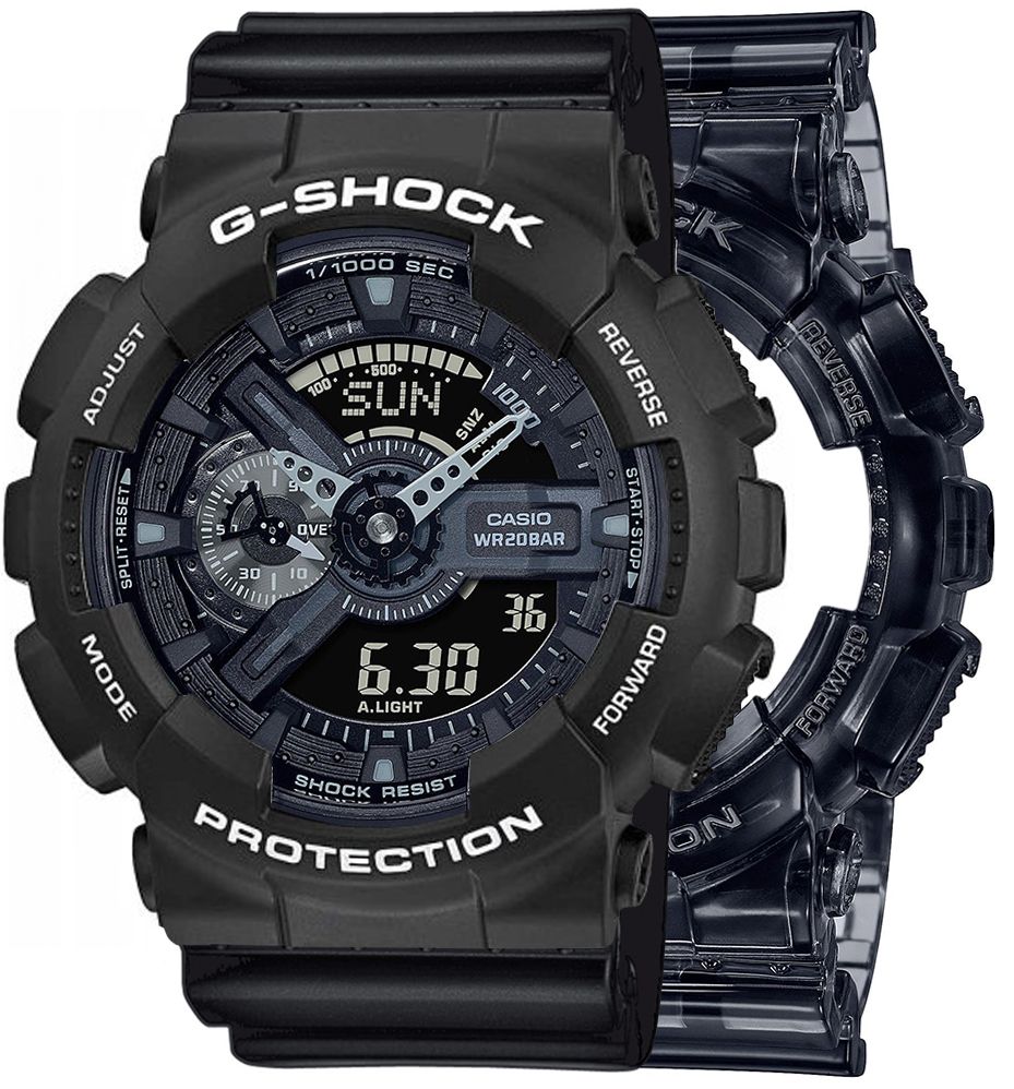 G-SHOCK SET GA-110SKE-8AER + BEZEL 10508136 + PASEK 10347688