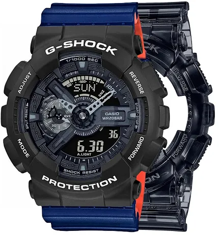 Casio SET GA-110SKE-8AER + BEZEL 10508136 + PASEK 10527467 - zdjęcie 1