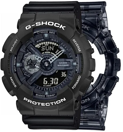 Casio SET GA-110SKE-8AER + BEZEL 10508136 + PASEK 10536683 - zdjęcie 1