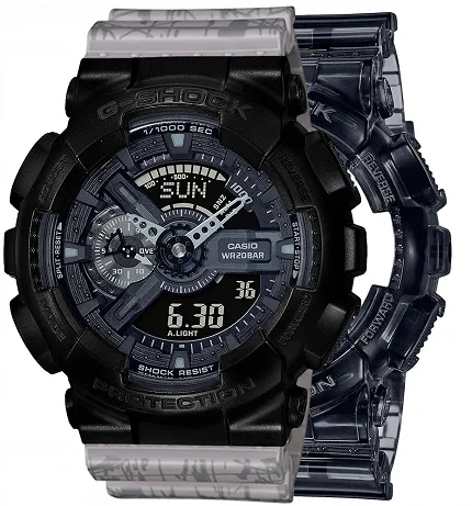 Casio SET GA-110SKE-8AER + BEZEL 10523429 + PASEK 10498174 - zdjęcie 1