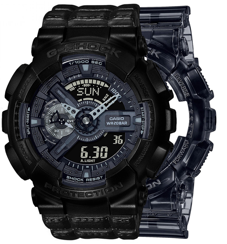 G-SHOCK SET GA-110SKE-8AER + BEZEL 10523429 + PASEK 10559686
