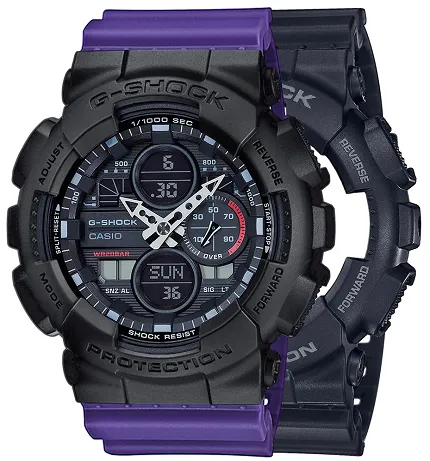 Casio SET GA-140-1A1ER + BEZEL 10358741 + PASEK 10498156 - zdjęcie 1