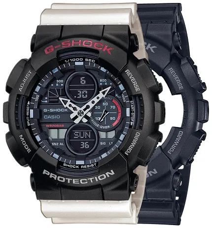 Casio SET GA-140-1A1ER + BEZEL 10378531 + PASEK 10395227 - zdjęcie 1