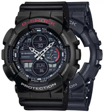 Casio SET GA-140-1A1ER + BEZEL 10378531 + PASEK 10536683 - zdjęcie 1