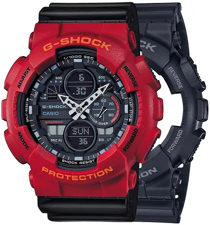Casio SET GA-140-1A1ER + BEZEL 10441433 + PASEK 10347688 - zdjęcie 1