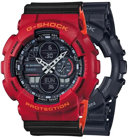 Casio SET GA-140-1A1ER + BEZEL 10441433 + PASEK 10577142 - zdjęcie 1