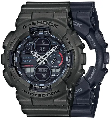 Casio SET GA-140-1A1ER + BEZEL 10467795 + PASEK 10467764 - zdjęcie 1