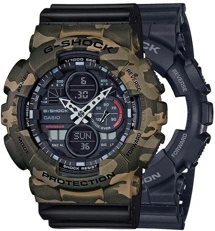 Casio SET GA-140-1A1ER + BEZEL 10507070 + PASEK 10536683 - zdjęcie 1
