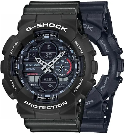 Casio SET GA-140-1A1ER + BEZEL 10508136 + PASEK 10467764 - zdjęcie 1