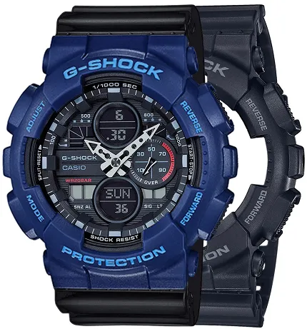 Casio SET GA-140-1A1ER + BEZEL 10527398 + PASEK 10347688 - zdjęcie 1