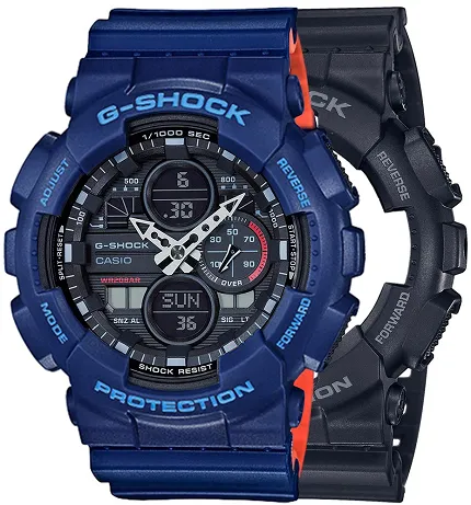 Casio SET GA-140-1A1ER + BEZEL 10527398 + PASEK 10527467 - zdjęcie 1
