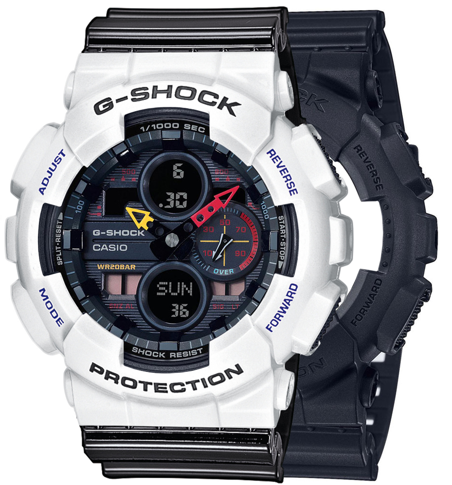 G-SHOCK SET GA-140BMC-1AER + BEZEL 10347600 + PASEK 10378391
