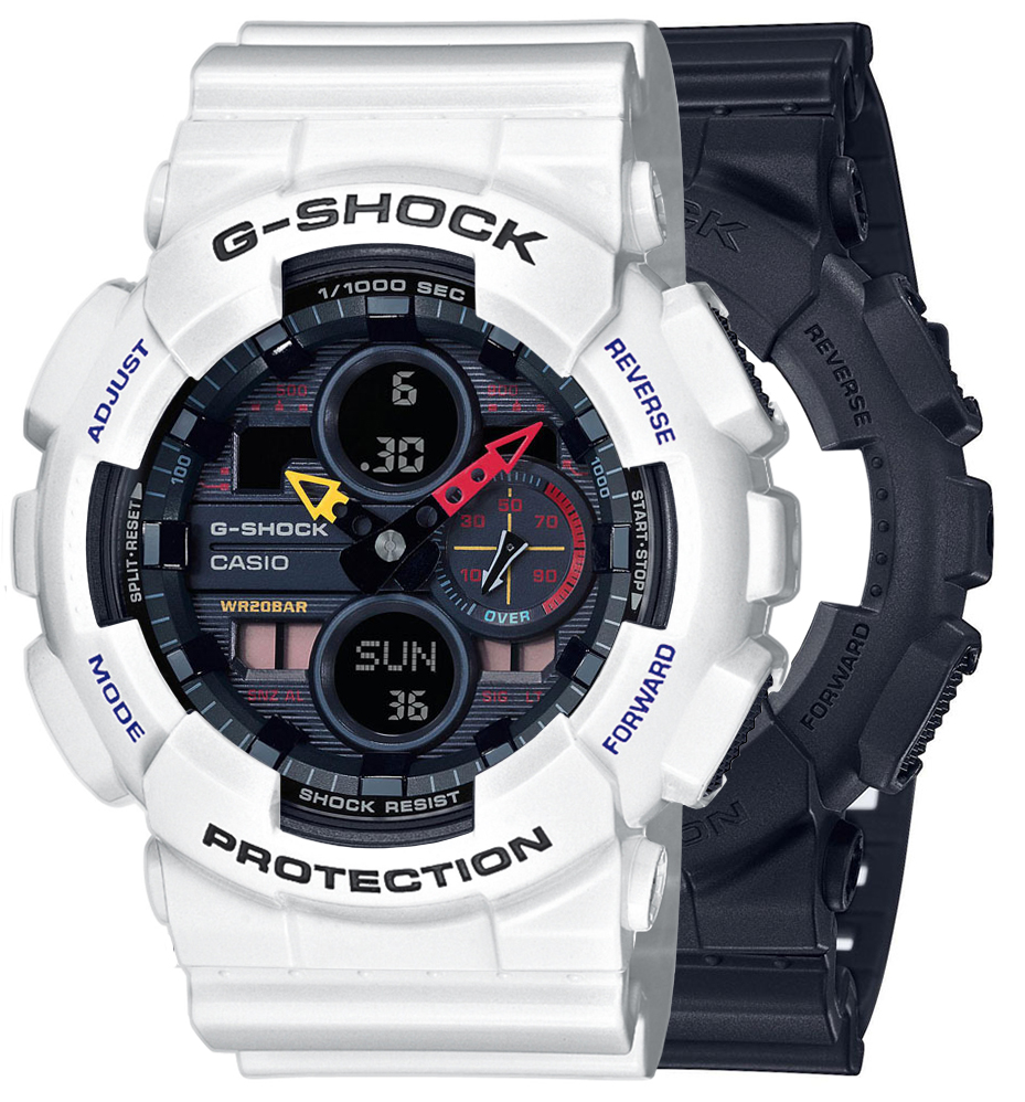 G-SHOCK SET GA-140BMC-1AER + BEZEL 10347600 + PASEK 10430571