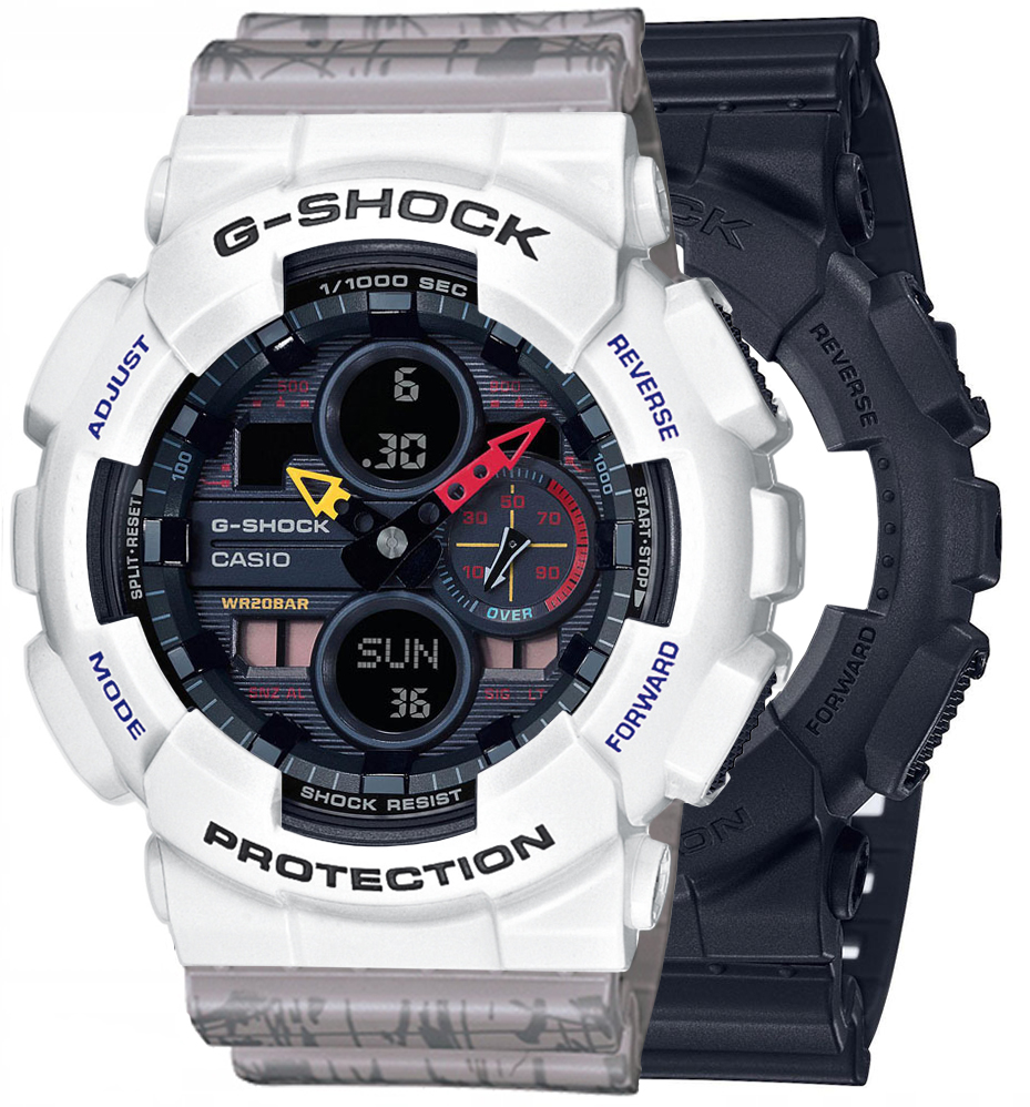 G-SHOCK SET GA-140BMC-1AER + BEZEL 10347600 + PASEK 10498174
