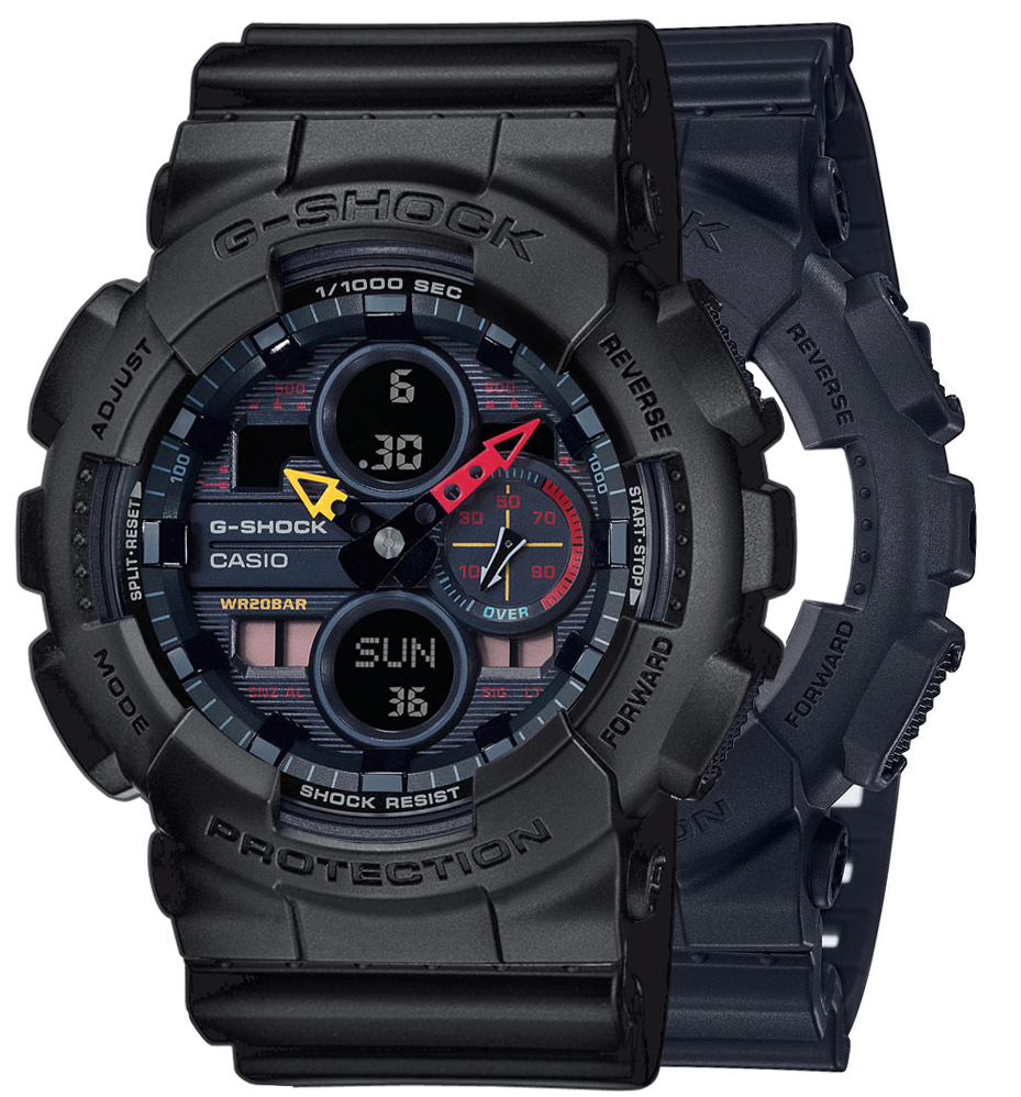 G-SHOCK SET GA-140BMC-1AER + BEZEL 10358741 + PASEK 10347688