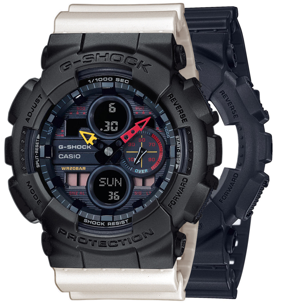 G-SHOCK SET GA-140BMC-1AER + BEZEL 10358741 + PASEK 10395227