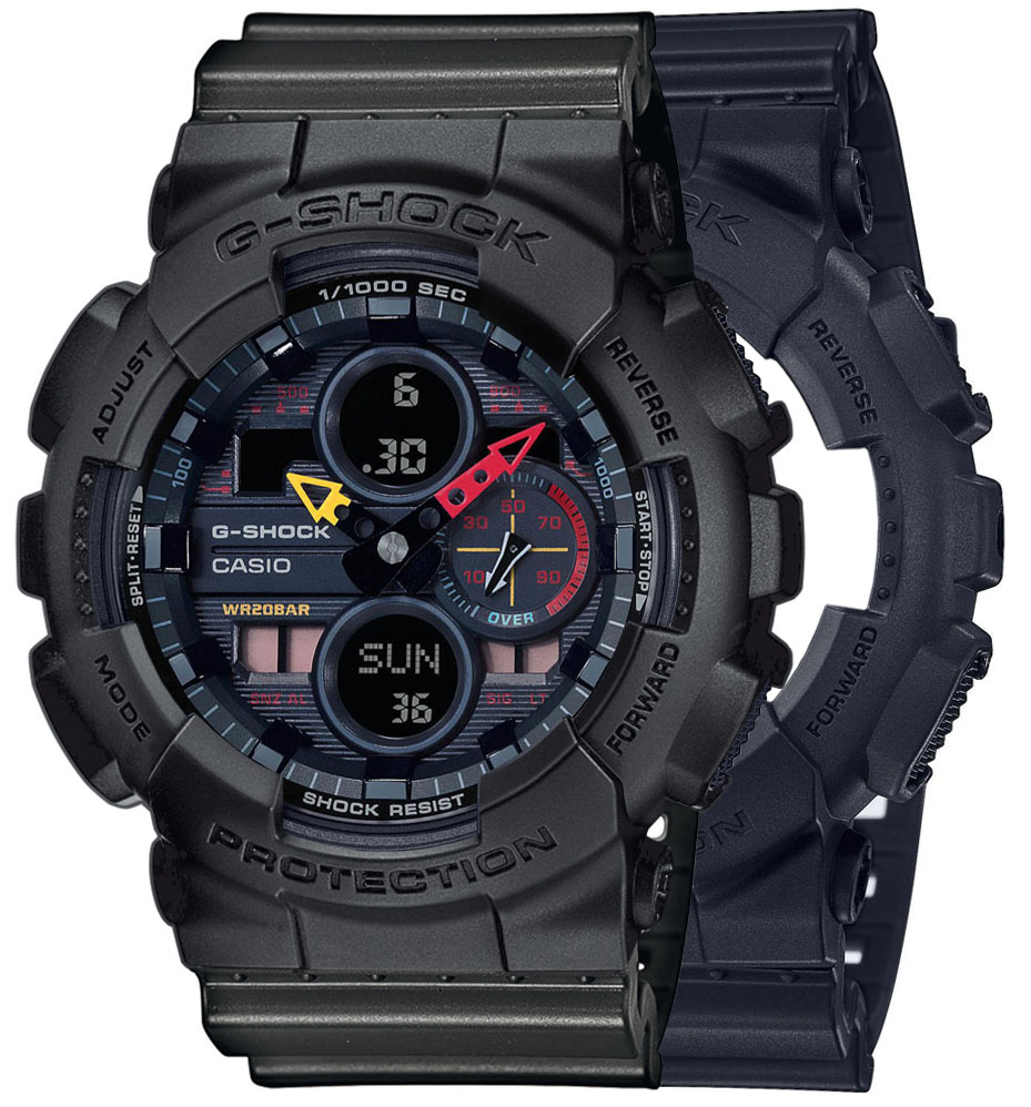 G-SHOCK SET GA-140BMC-1AER + BEZEL 10358741 + PASEK 10467764