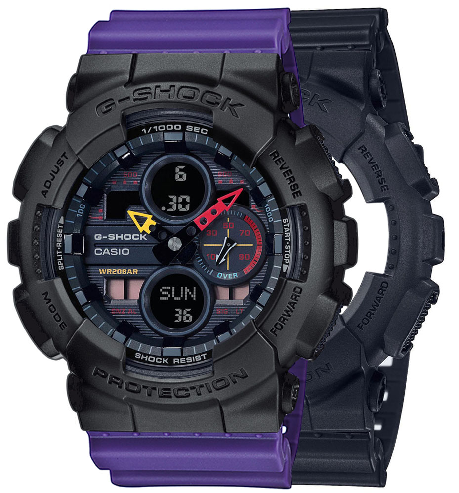 G-SHOCK SET GA-140BMC-1AER + BEZEL 10358741 + PASEK 10498156