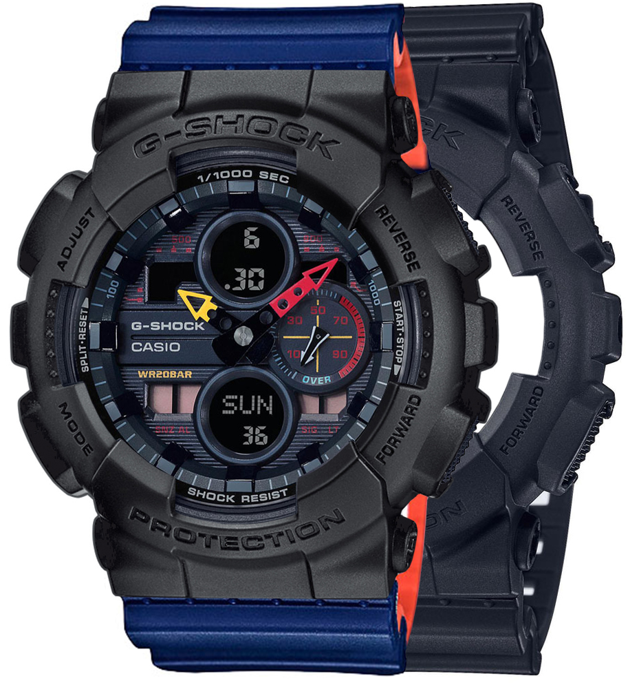 G-SHOCK SET GA-140BMC-1AER + BEZEL 10358741 + PASEK 10527467