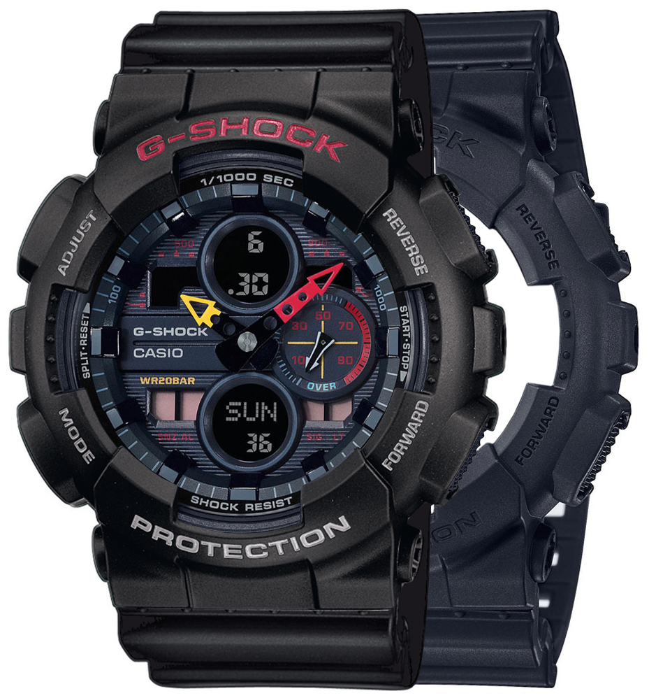 G-SHOCK SET GA-140BMC-1AER + BEZEL 10378531 + PASEK 10347688