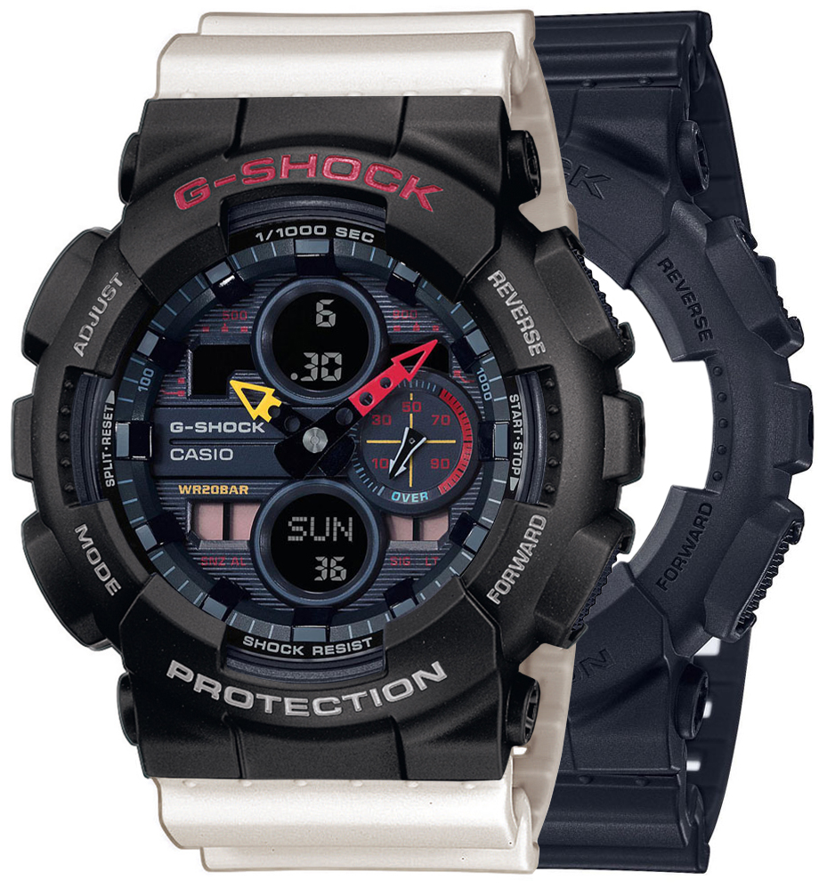 G-SHOCK SET GA-140BMC-1AER + BEZEL 10378531 + PASEK 10395227