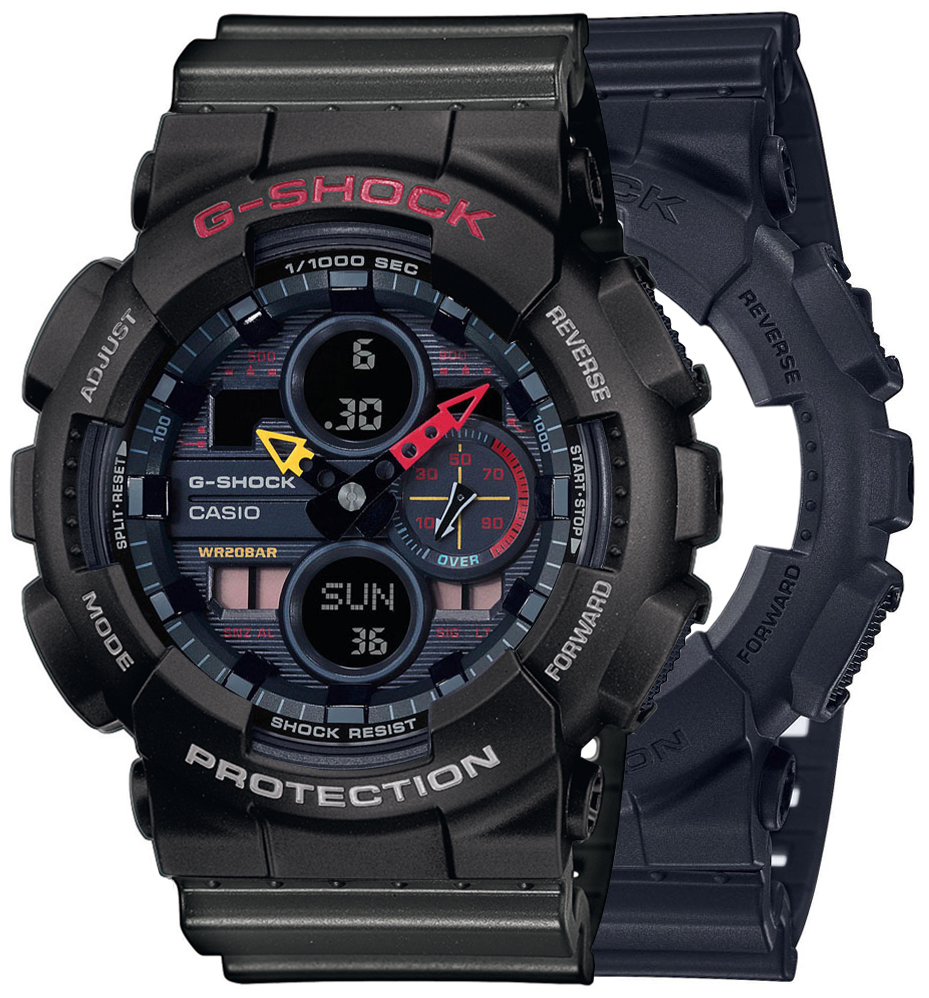 G-SHOCK SET GA-140BMC-1AER + BEZEL 10378531 + PASEK 10467764