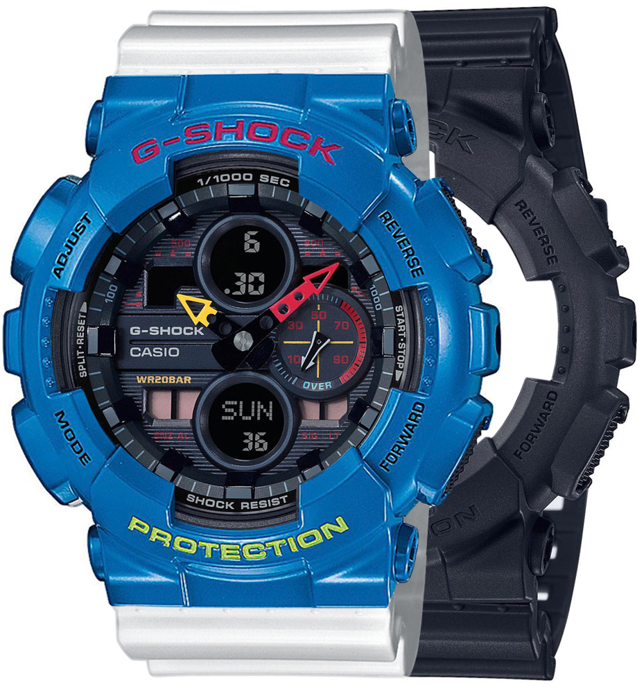 G-SHOCK SET GA-140BMC-1AER + BEZEL 10388974 + PASEK 10347710