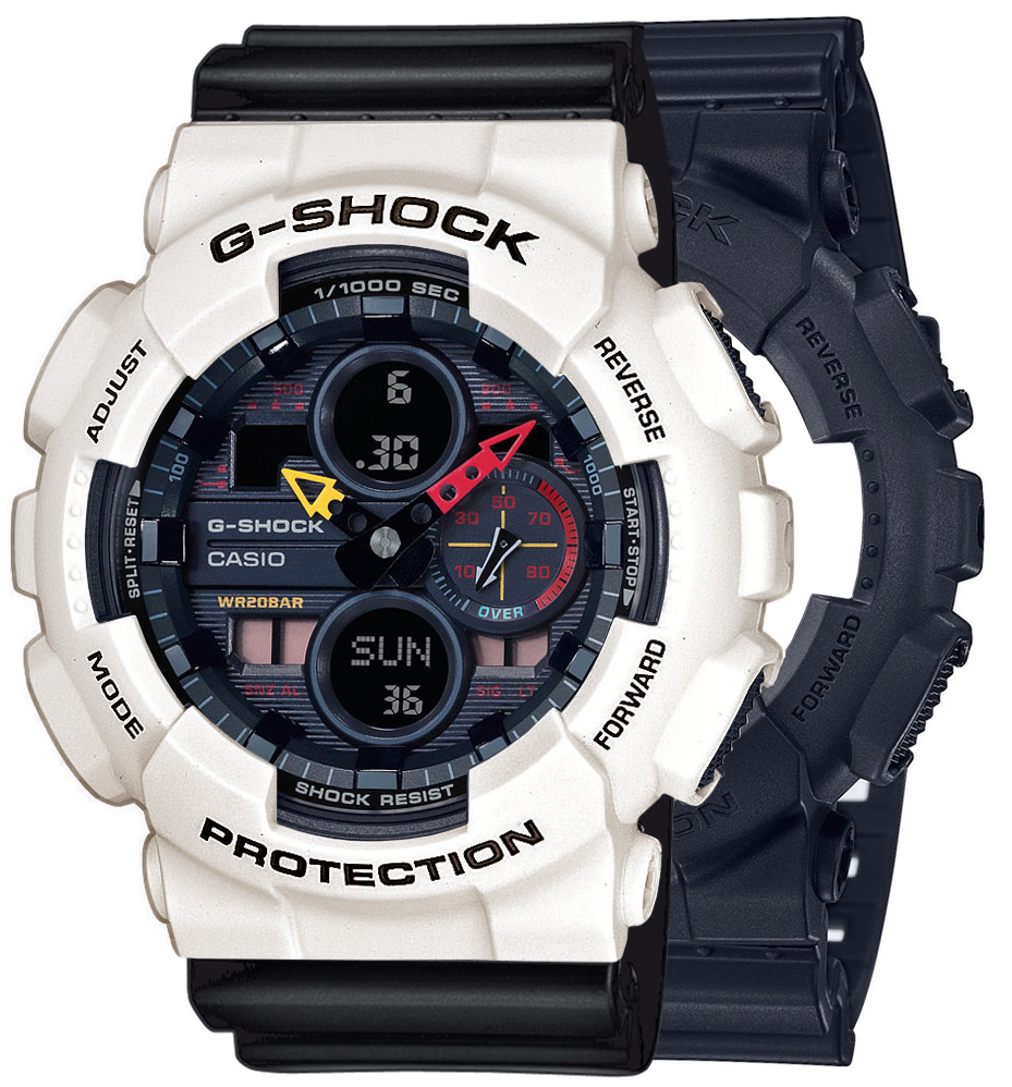 G-SHOCK SET GA-140BMC-1AER + BEZEL 10395292 + PASEK 10347688