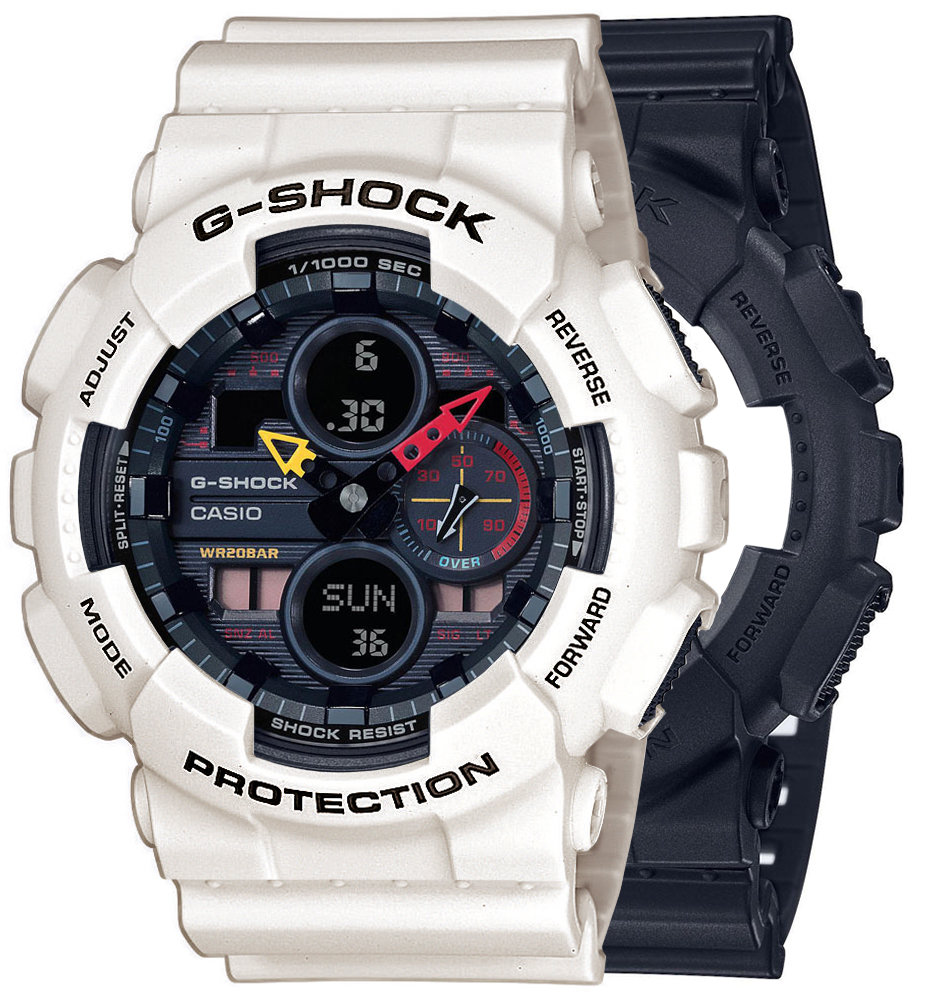 G-SHOCK SET GA-140BMC-1AER + BEZEL 10395292 + PASEK 10395227